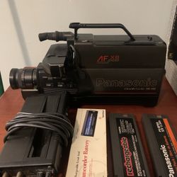 Panasonic OmniMovie VHS Camcorder