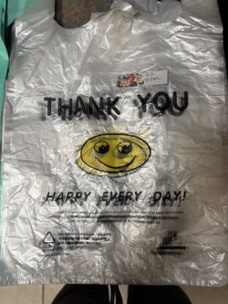 32 plastic bags