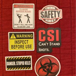 Hard Hat / Laborers Stickers
