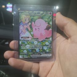 Pokemon Lillie's Clefairy Ex 184/159