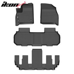 Fits 2024-2026 Chevy Traverse GMC Acadia Buick Enclave W/7 Seats TPE 3D Floor Mats