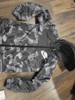 Nike Raincoat & Champion Hoodie