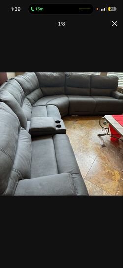 Power Reclining Sectional Sofa 1,200 OBO