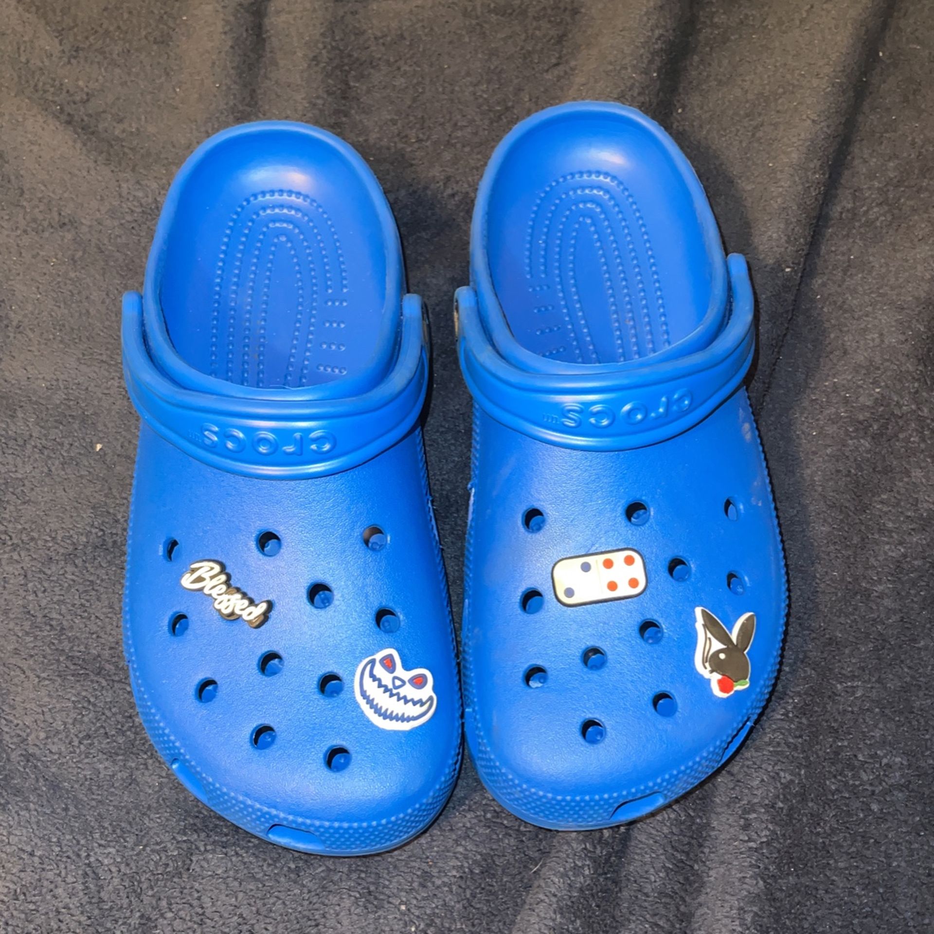 New Blue Crocs