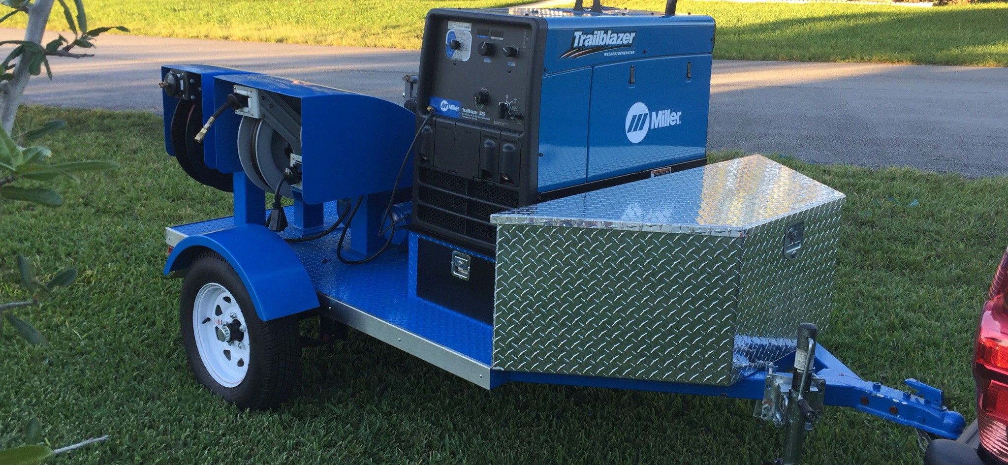 New Miller Welding Trailer