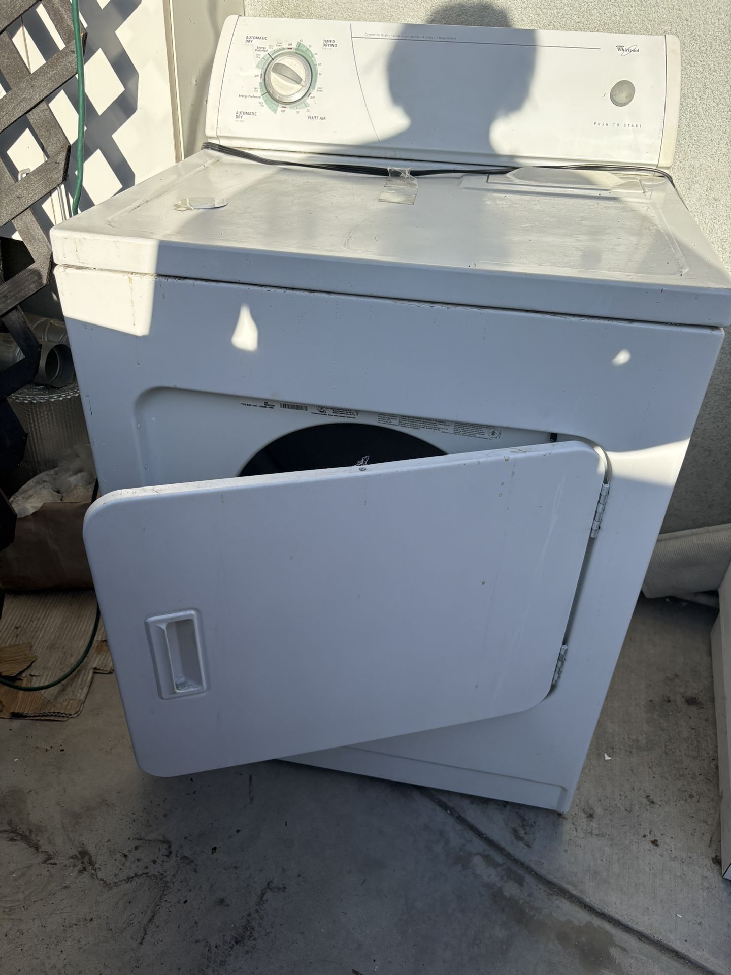 whirlpool dryer