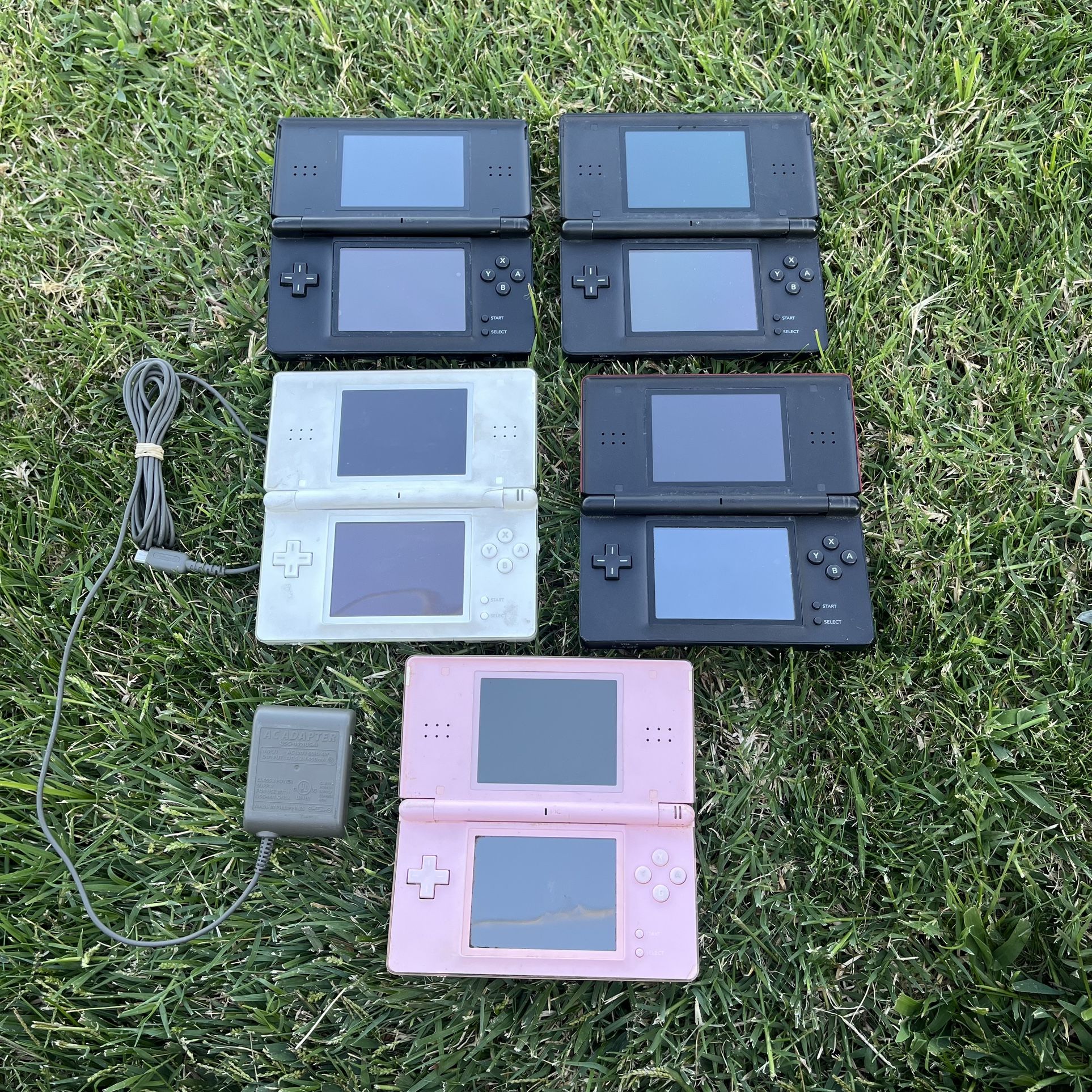 5 Nintendo DS Lite Parts Lot ALL FOR $80 OR BEST OFFER