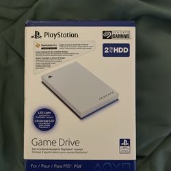 2TB hard driving for PlayStation 4 and 5
