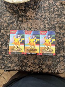 Pokémon 30th booster bundle