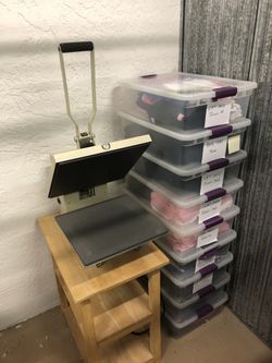 Iron-On press