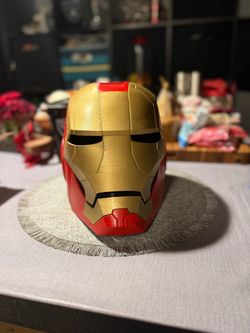 Iron Man Helmet 3D Printed Cosplay Prop