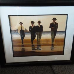 Jack Vittriano Print Entitled Billy Boys