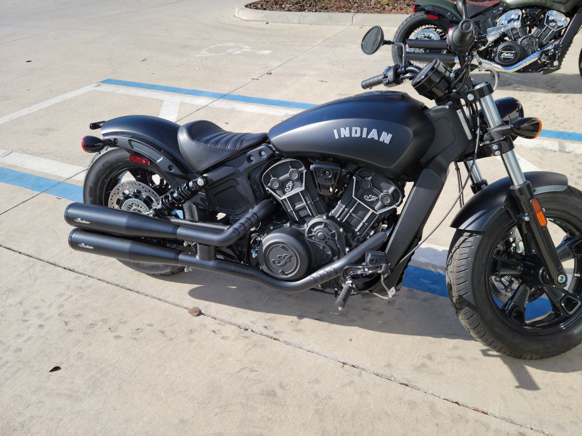 2021 Indian Scout babber