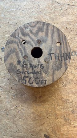 #6 awg stranded thhn  wire