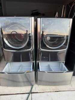 Extra capacity  LG washer, and dryer gas