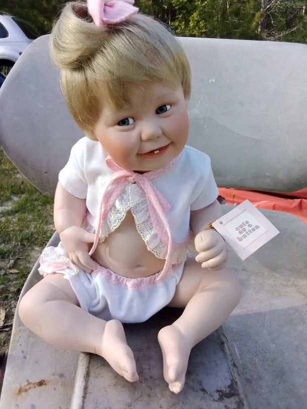 Cute Porcelain Doll,$10