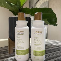 Raw Sugar Shampoo and Conditioner