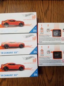 Hot Wheels Id (5) 18 Camaro ss 