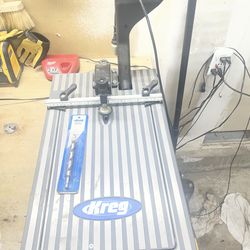 Kreg Foreman pocket hole drill