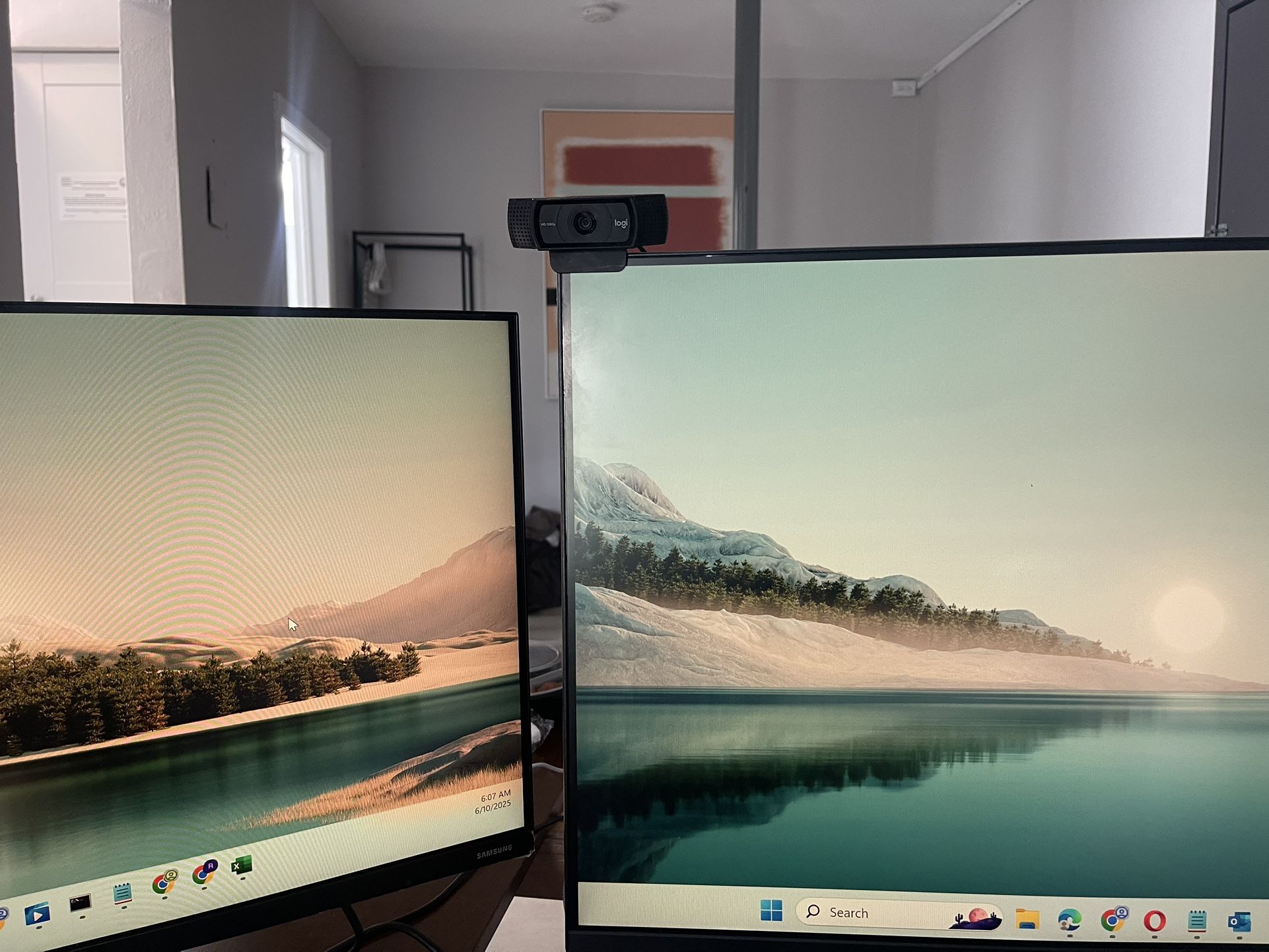 32 Inch And 27 Inch Monitors 