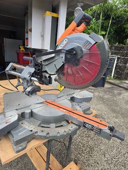Ridgid 12" miter saw
