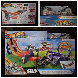 Hot Wheels Star Wars Grogus Great Race Playset 