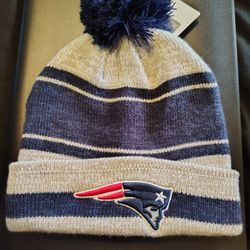 Brand New Patriots Winter Hat
