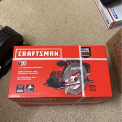 Craftsman CMCS500 20 V 6-1/2 in. Cordless Circular Saw Tool Only BARE TOOL NEW 
