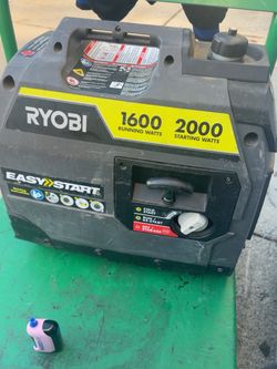 Ryobi 2000W Portable Inverter Generator