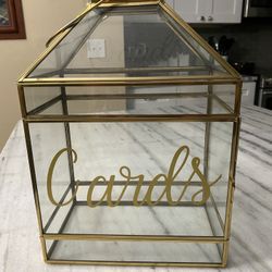 Wedding Gold Frame Card Holder