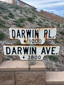 Porcelain Street Sign