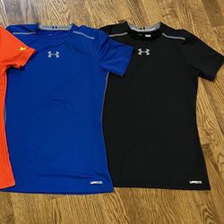 2 Under Armour Shirts YL
