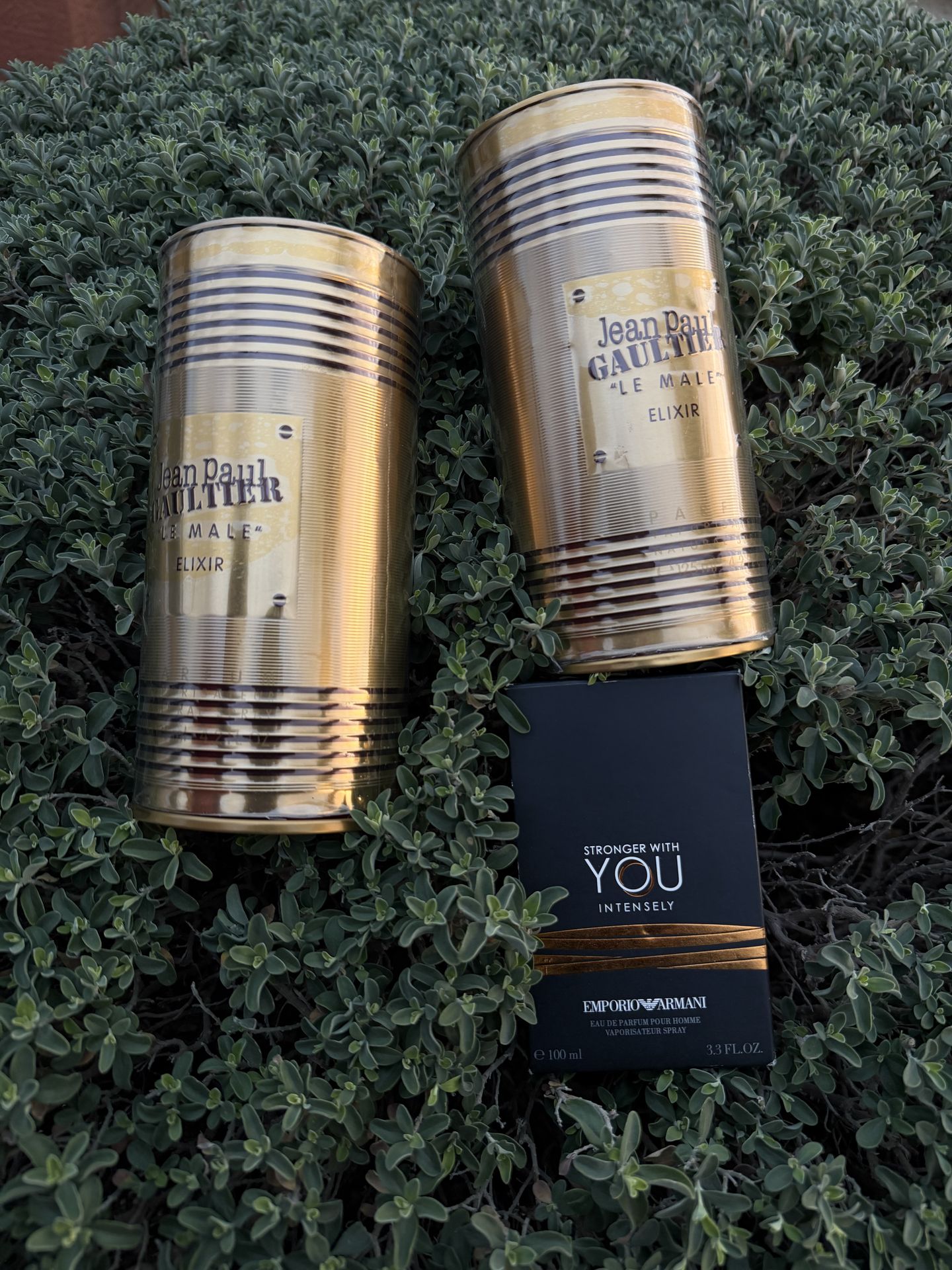 Jean Paul gaultier "LE MALE" ELIXIR and stronger with you INTENSELY