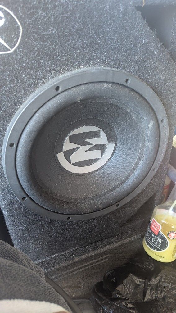Subwoofer And Amplifier