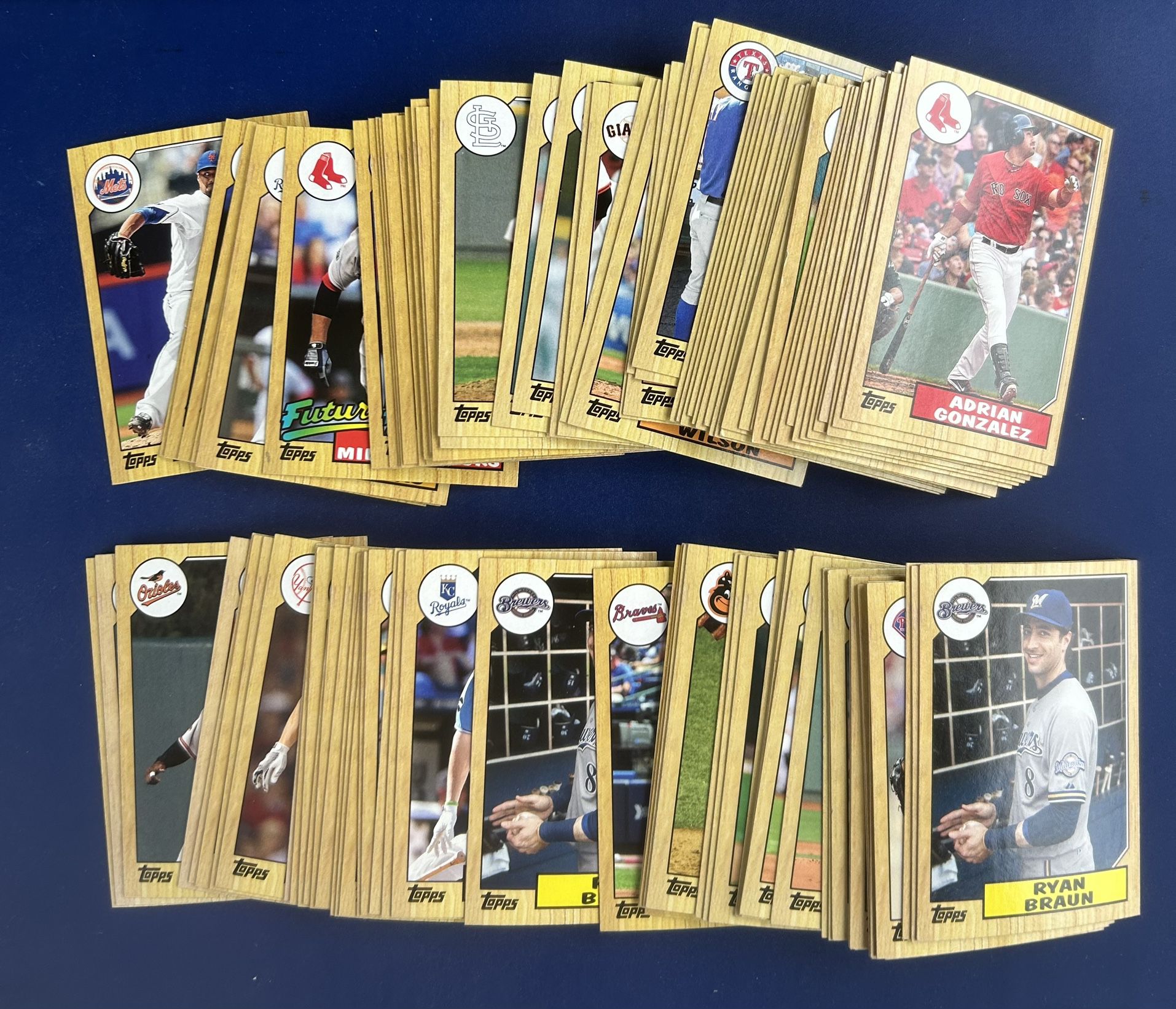2012 Topps - 1987 Minis Baseball Card Lot 