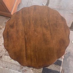 Antique Rotating Bookcase/End Table!