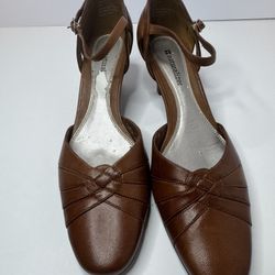 Naturalizer 'Salera'Brown Leather Sandals Size 7.5N 