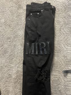 Amiri black jeans
