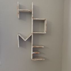 Rustic HOME Shelf