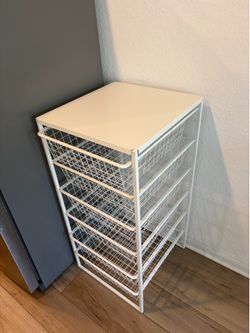 Basket Storage Organizer – White