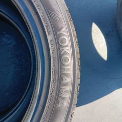 2 llantas 225 50 R18 Yokohama Advan Sport