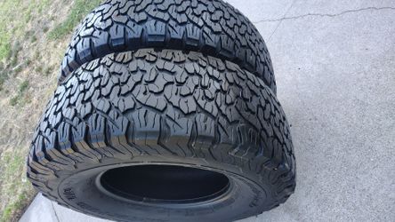 2 llantas año 2022 todo terreno bfgoodrich all Terrain ko2 LT 315/70/r/17 95% de vida no tienen parche