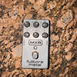 Mxr fullbore distortion guitar pedal 