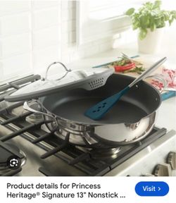 Sarten de 13” Antiaderente Princess House