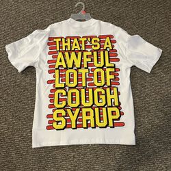 Awful Lot Of Cough Syrup T-Shirt Sz Large 