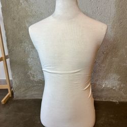 Style Jersey Dress Form Mannequin Torso with Wooden Stand