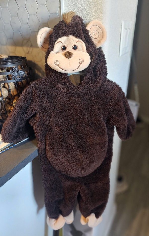  Baby Costume-Baby Curious George