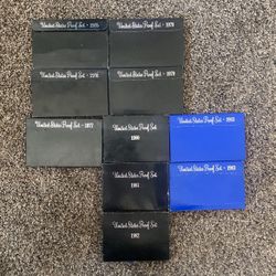 70s and 80s US Proof Sets
