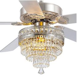 Crystal Ceiling Fan