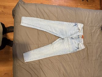 WAX JEAN light-wash stretch jeans